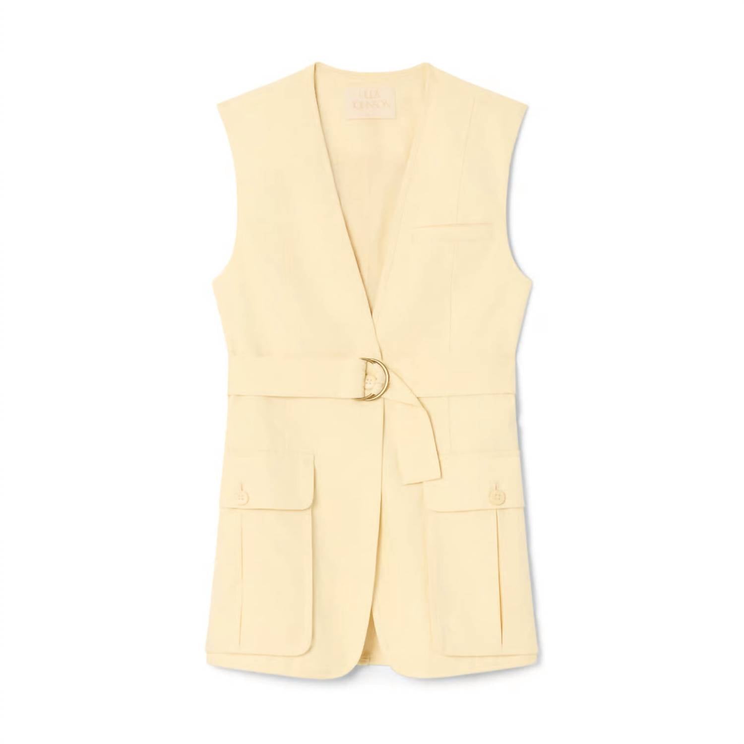 Ulla Johnson - Twyla Belted V-neck Vest
