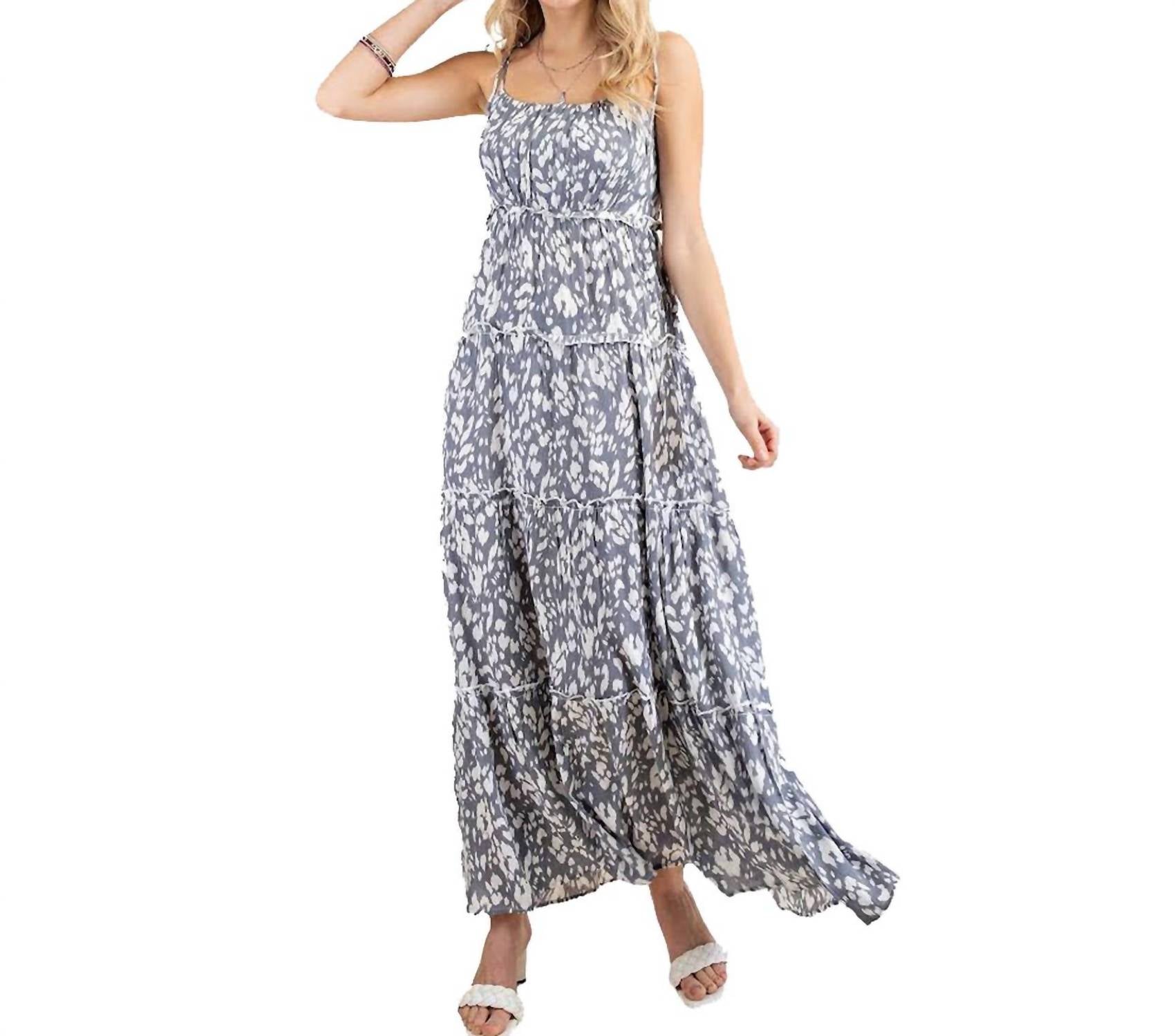 Kori - Patterned Maxi Dress