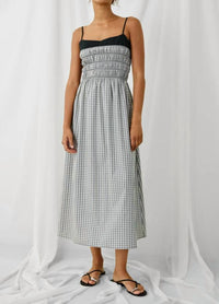 Rails - Primrose Black Trim Neckline Midi Dress