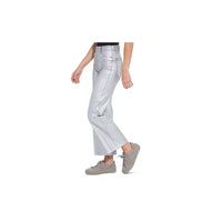 Lysse - Coated High Waist Wide Leg Jeans