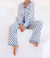 Mary Square - Charlotte Floral Foulard Pajama Set