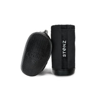 Stonz Girl's Puffer Toddler Boots in black - kids' boots - detail view
