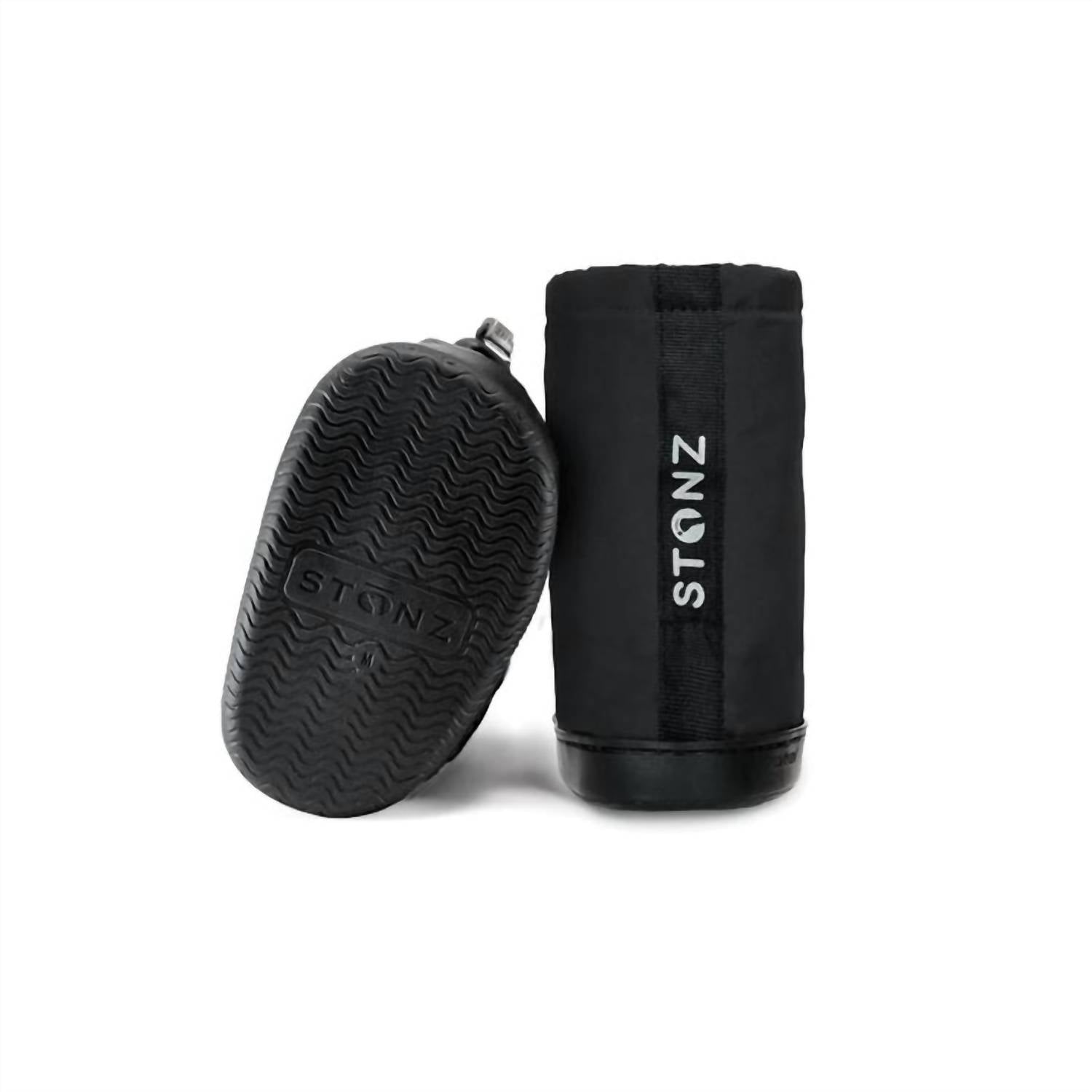 Stonz Girl's Puffer Toddler Boots in black - kids' boots - detail view