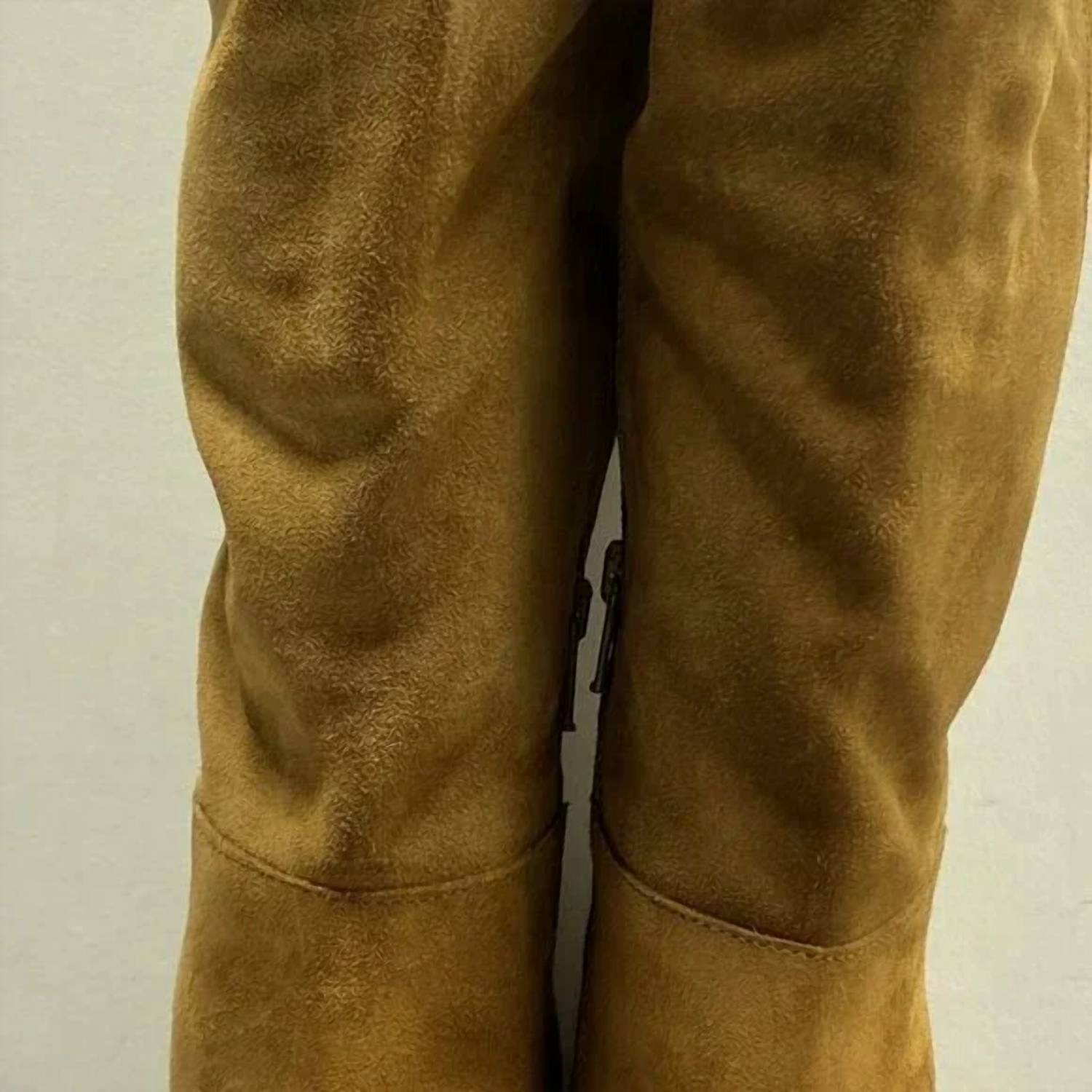 Free People Women's Echo Over-the-knee High Heel Platform Boots in brown - women's shoe - alternate view