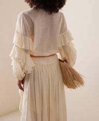 Zimmermann - Acacia Ruffle Blouse