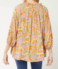 Entro - Honor Floral Top