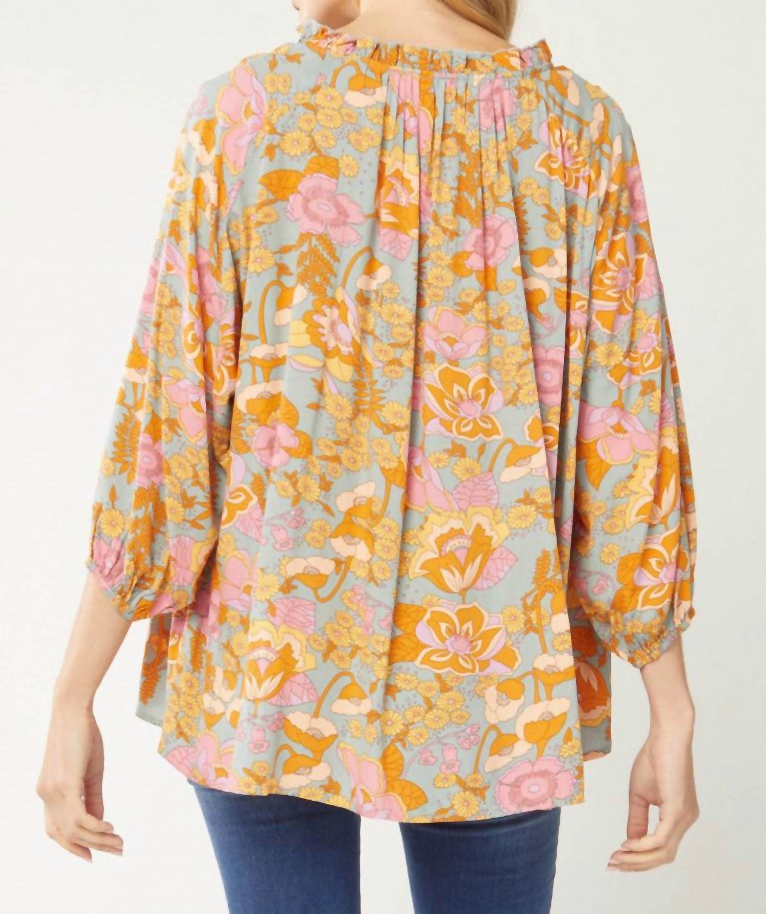 Entro - Honor Floral Top