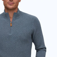 Raffi - Cashmere Quarter Zip Sweater