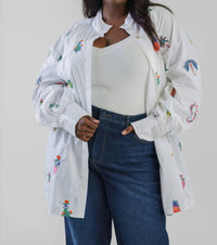 Emily Lovelock - Mona Button Up Shirt - Plus