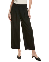 Lafayette 148 Wyatt Barrel Leg Pant in black - women's pants