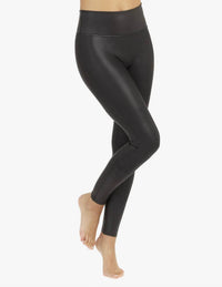 Spanx - Faux Leather Petite Leggings