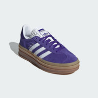 adidas Women's Gazelle Bold Sneaker in purple - women's sneaker - detail view