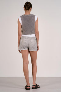 Elan - Women's Mirabel Denim Sweat Shorts