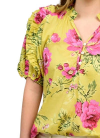 Uncle Frank - Ruffles and Roses Top