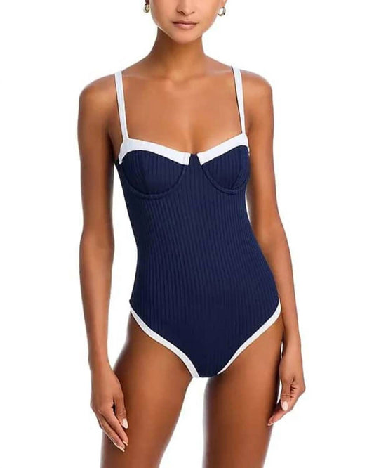 Aqua - Underwire One Piece Swimsuit