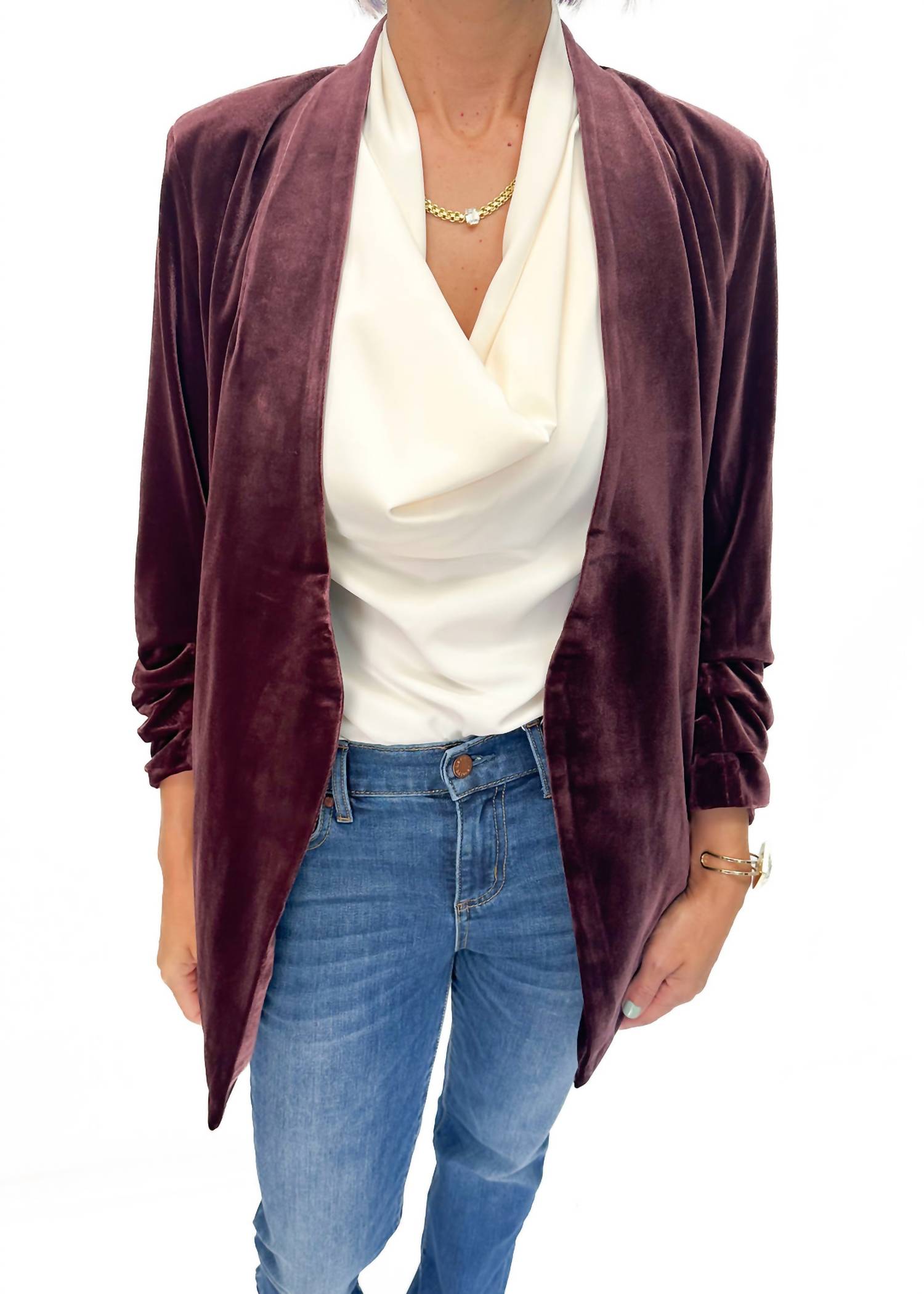 Bishop + Young - Velvet Blazer
