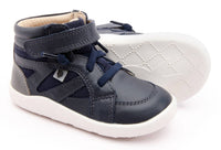 OLDSOLES Kid's 8002 High Ground Sneakers in navy grey - kids' sneaker - view 4