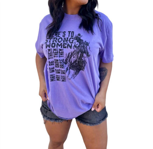 Illustrated Society - Strong Women Vintage Tee