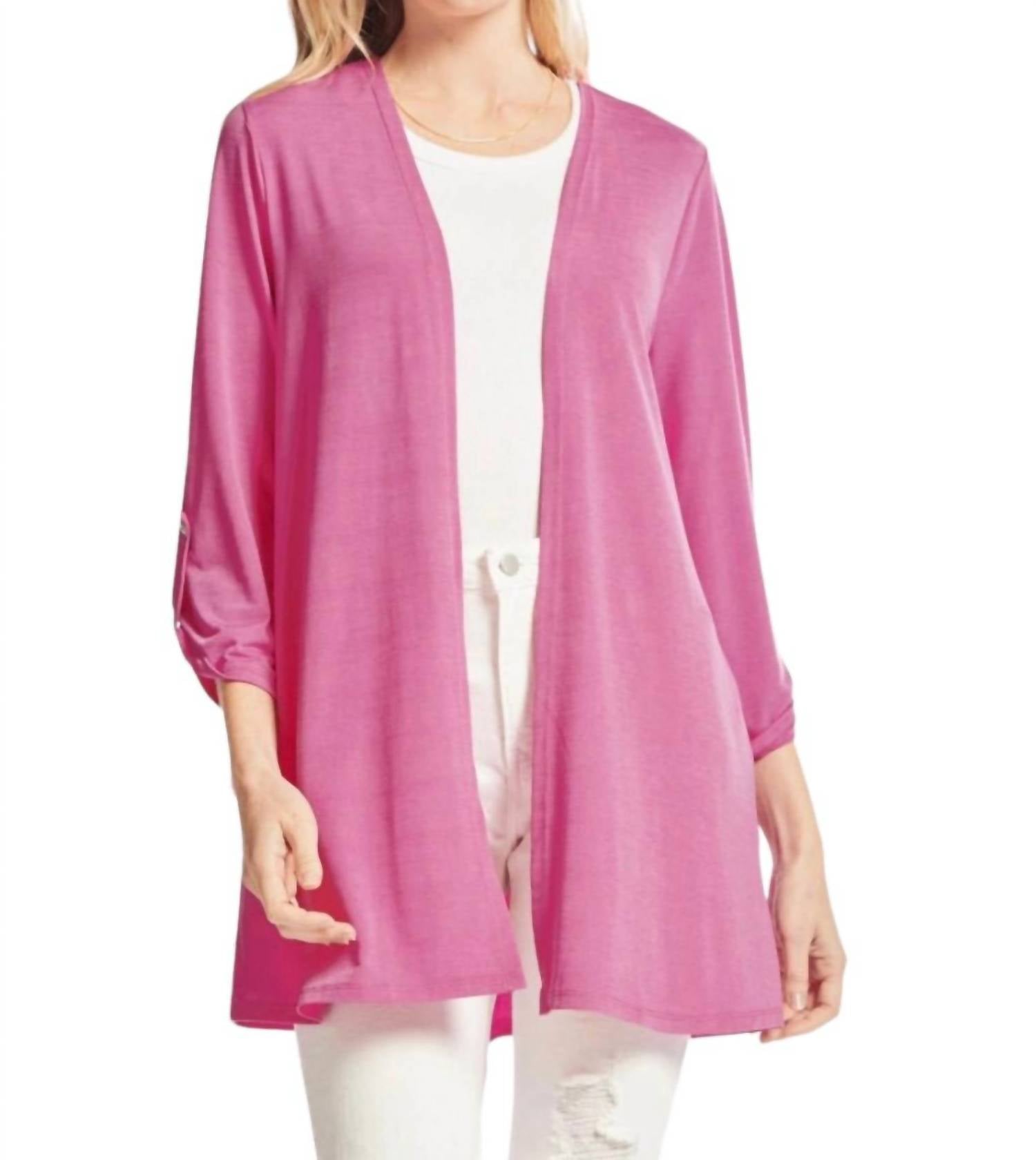 Dear Scarlett - Lizzy Magenta Cardigan