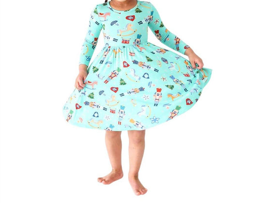 Posh Peanut - Fritz Long Sleeve Twirl Dress