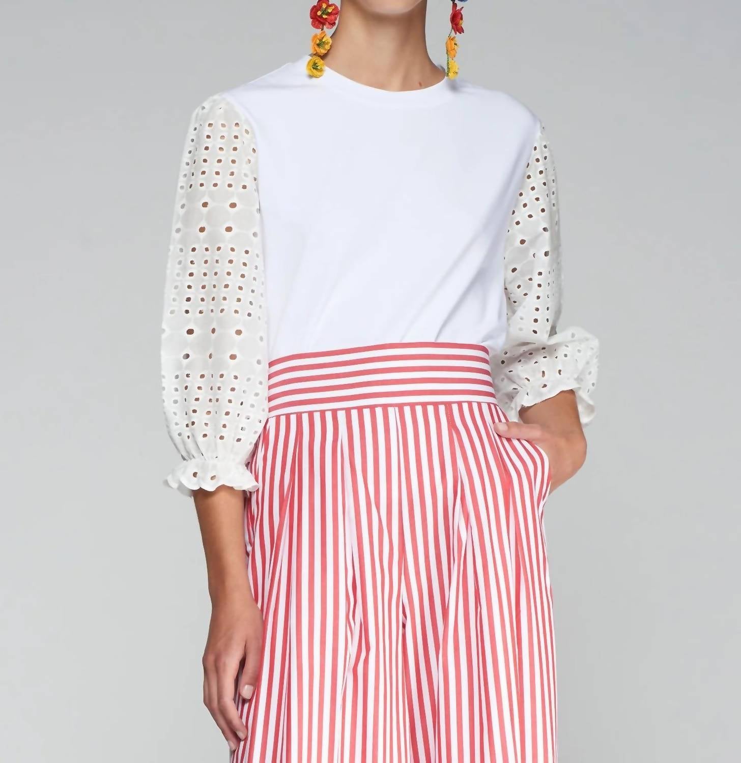 Vilagallo - Paula Sangallo Blanco T-shirt