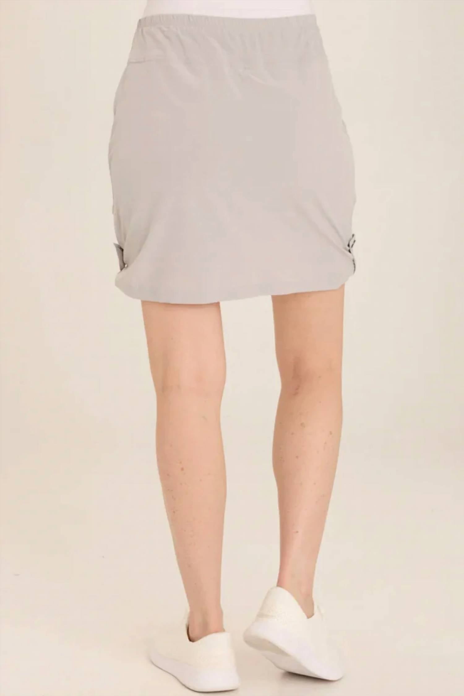 Xcvi - Draw String Waist Jett Skort