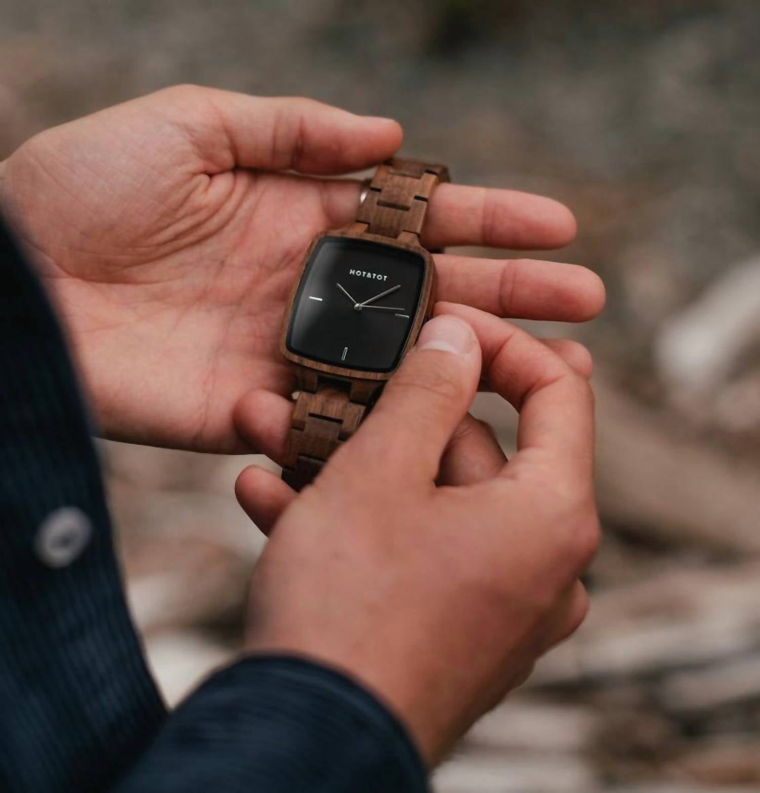 Hot&Tot - Women's Wodan Sustainable Wood Watch