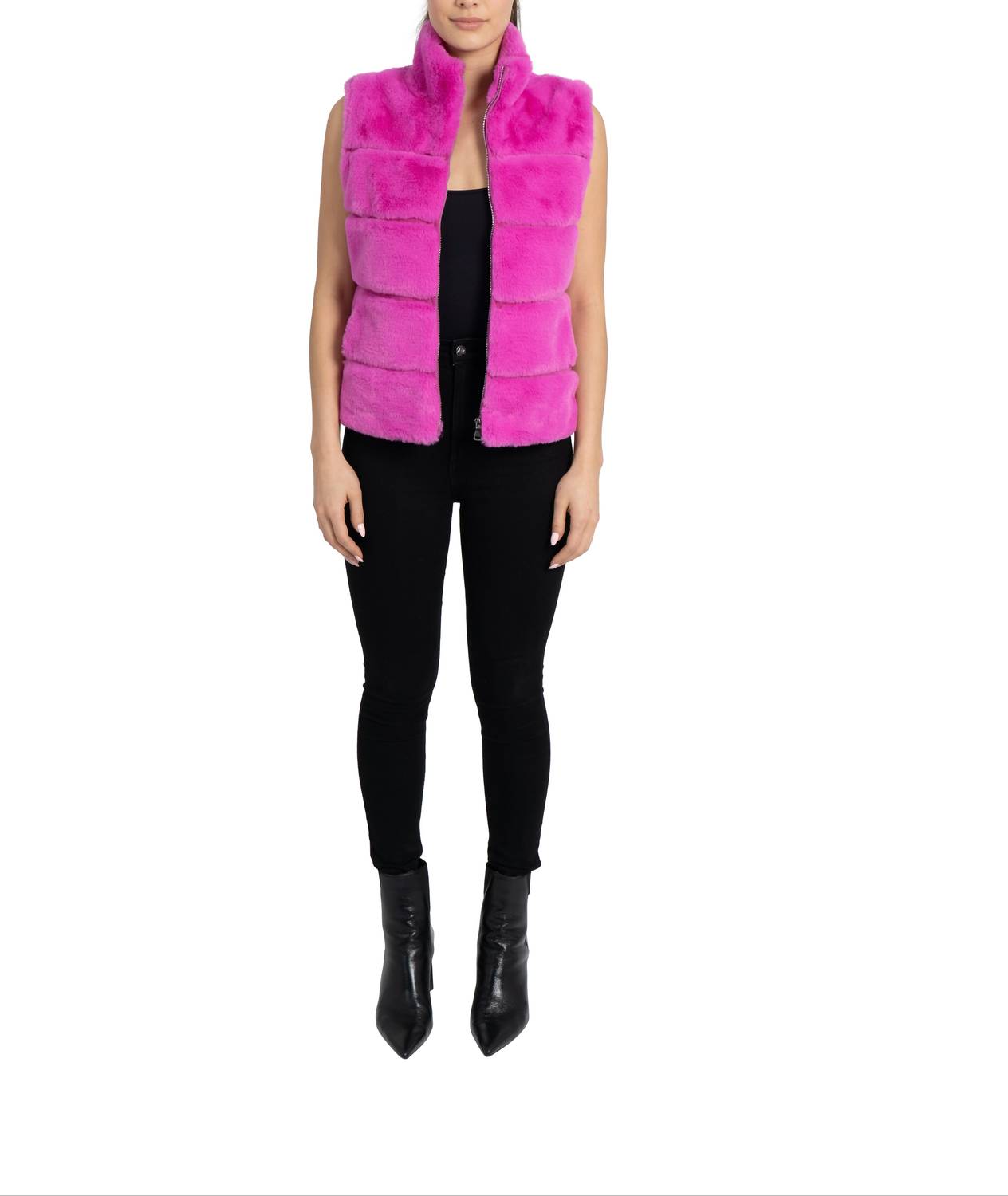 Love Token - Vince Faux Fur Vest