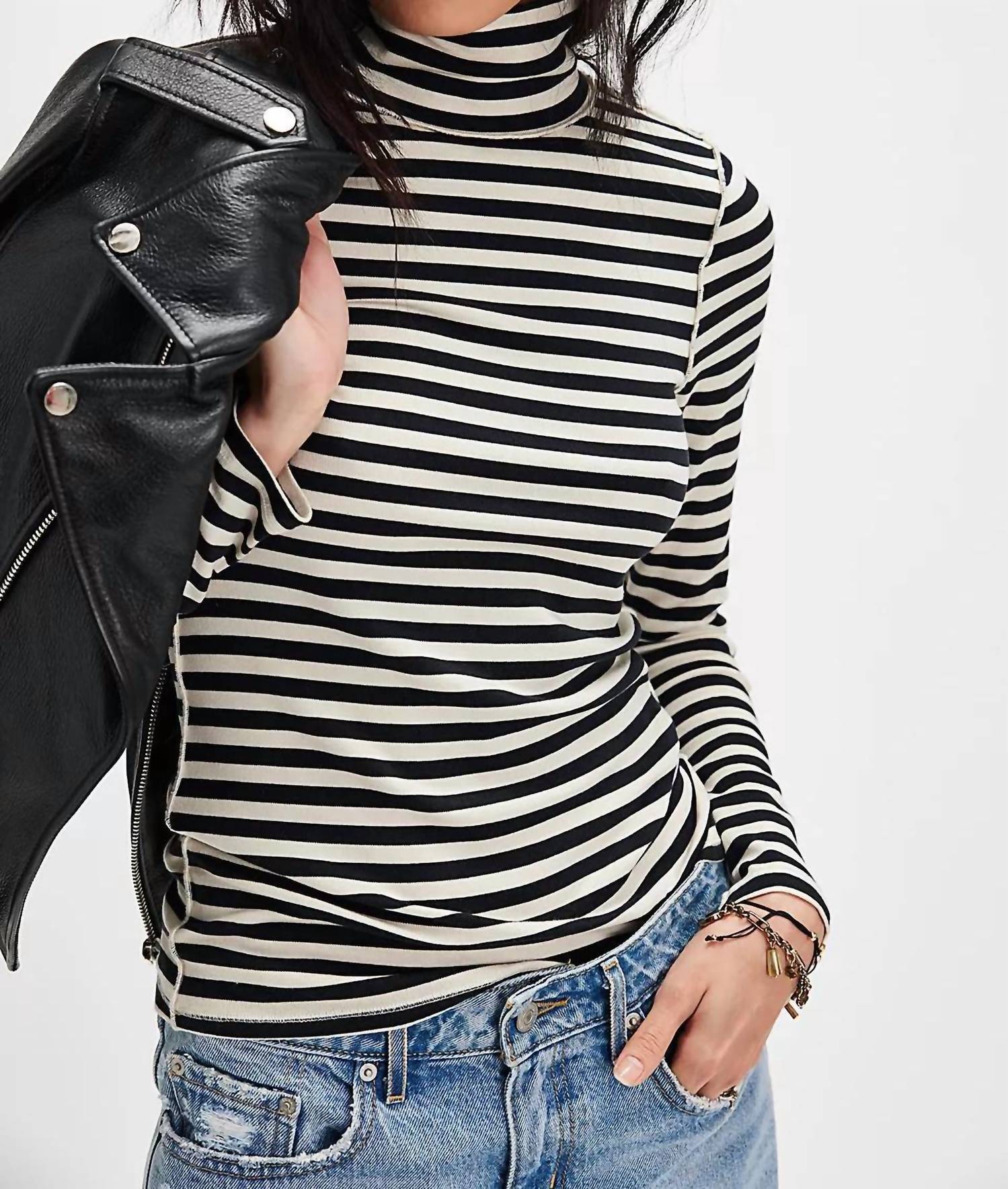 Free People - Women's Good Good Turtle Neck Shirt