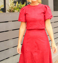 Tcec - Olivia A Line Skirt