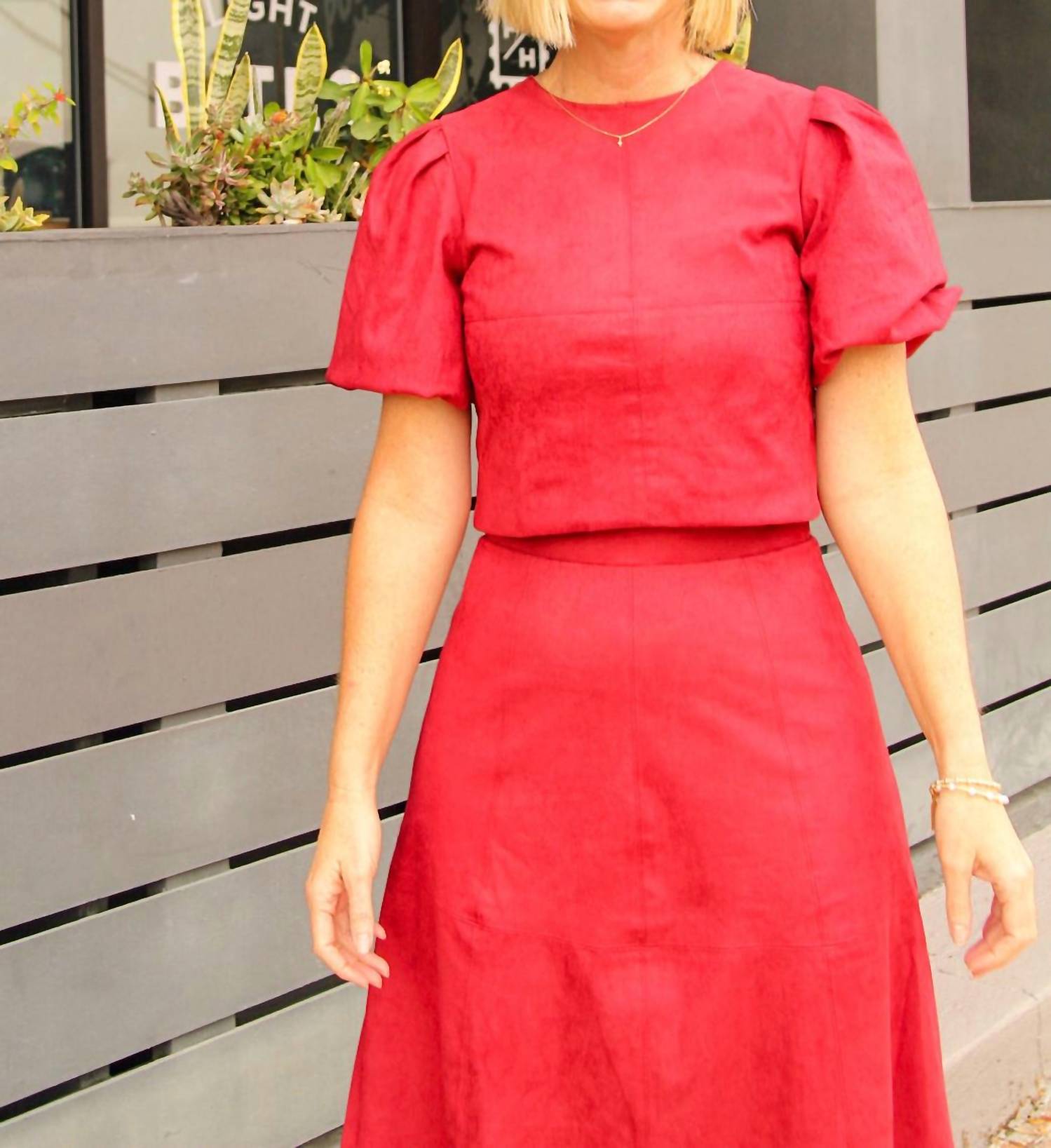 Tcec - Olivia A Line Skirt