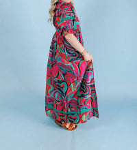 Karlie Jewel Bloom Maxi Dress in multi - women's dress - detail view