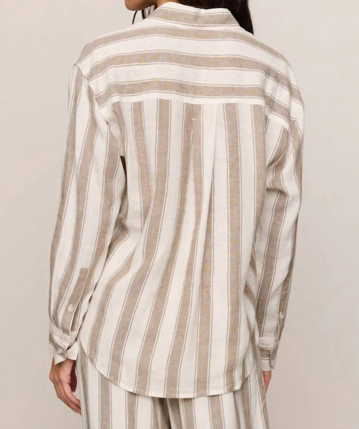 Z Supply - The Perfect Striped Button Up Top