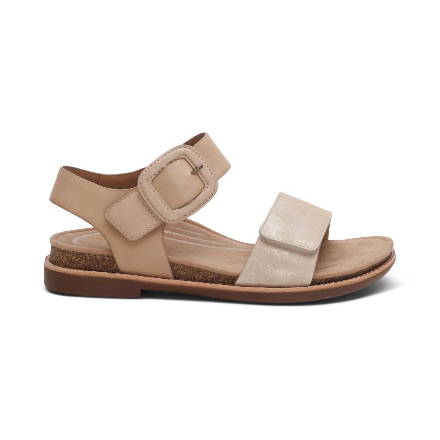 Aetrex - Women's Claire Quarter Strap Sandal