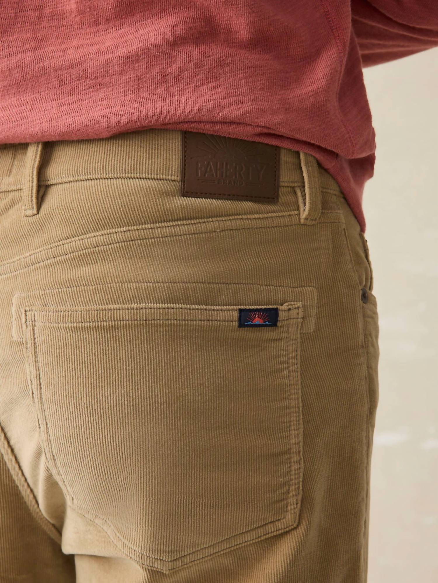 Faherty - Stretch Terry Corduroy 5-Pocket Pant
