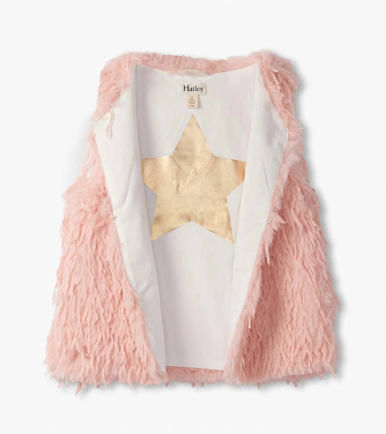 Hatley - Girl's Feather Faux Fur Vest