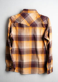 Iron & Resin Men's Somis Twill Shirt in brown - men's shirt - detail view