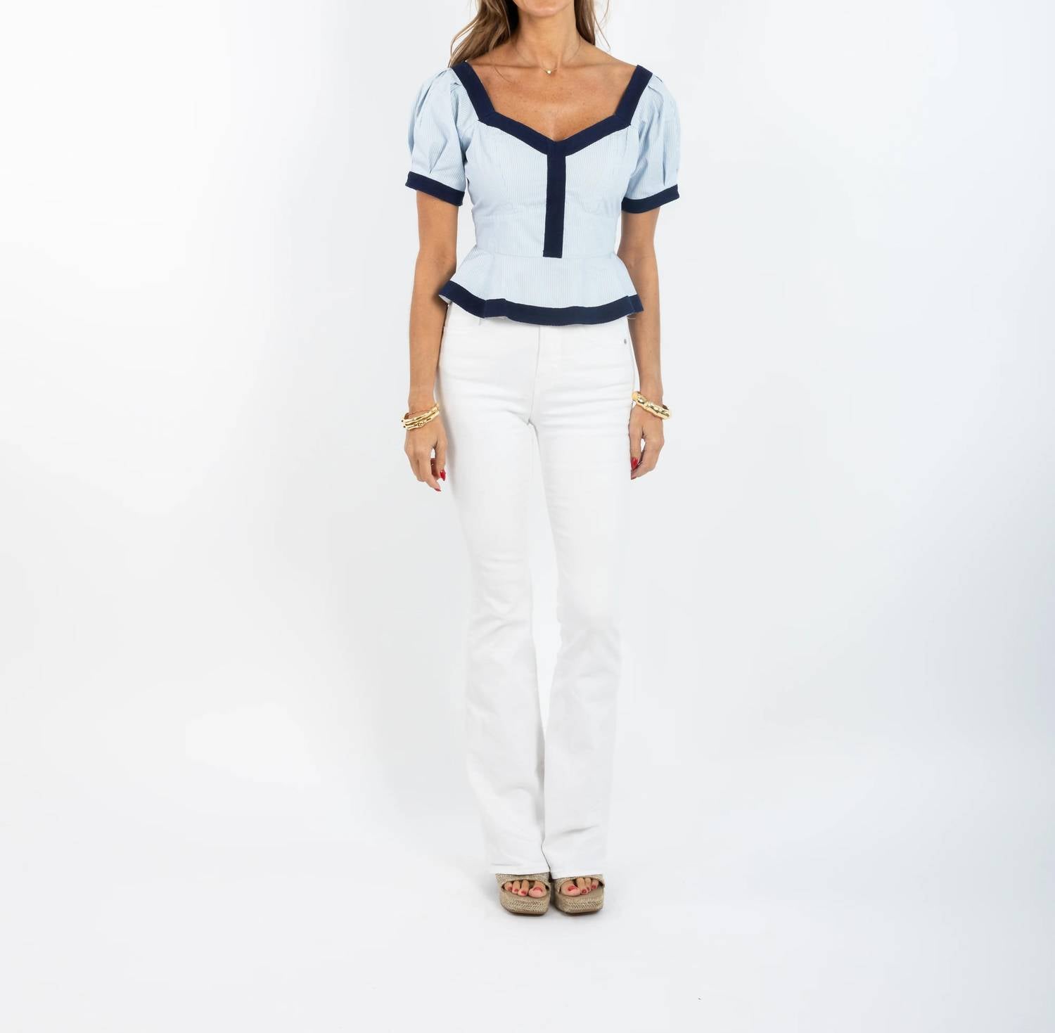Garland Bags - Addie Short Sleeve Top