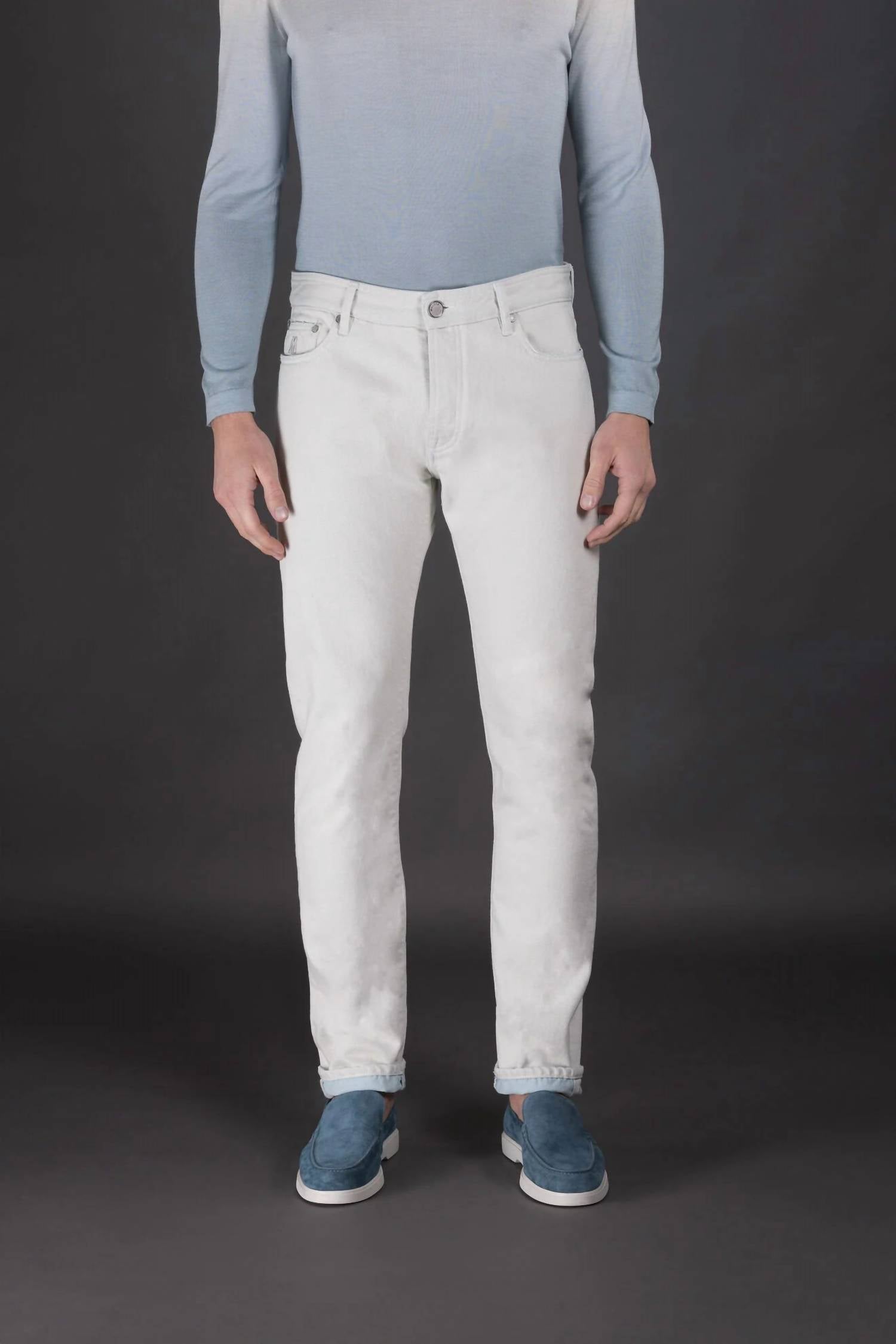 Moorer - Men's Pavel 55 Tapered Denim Jeans