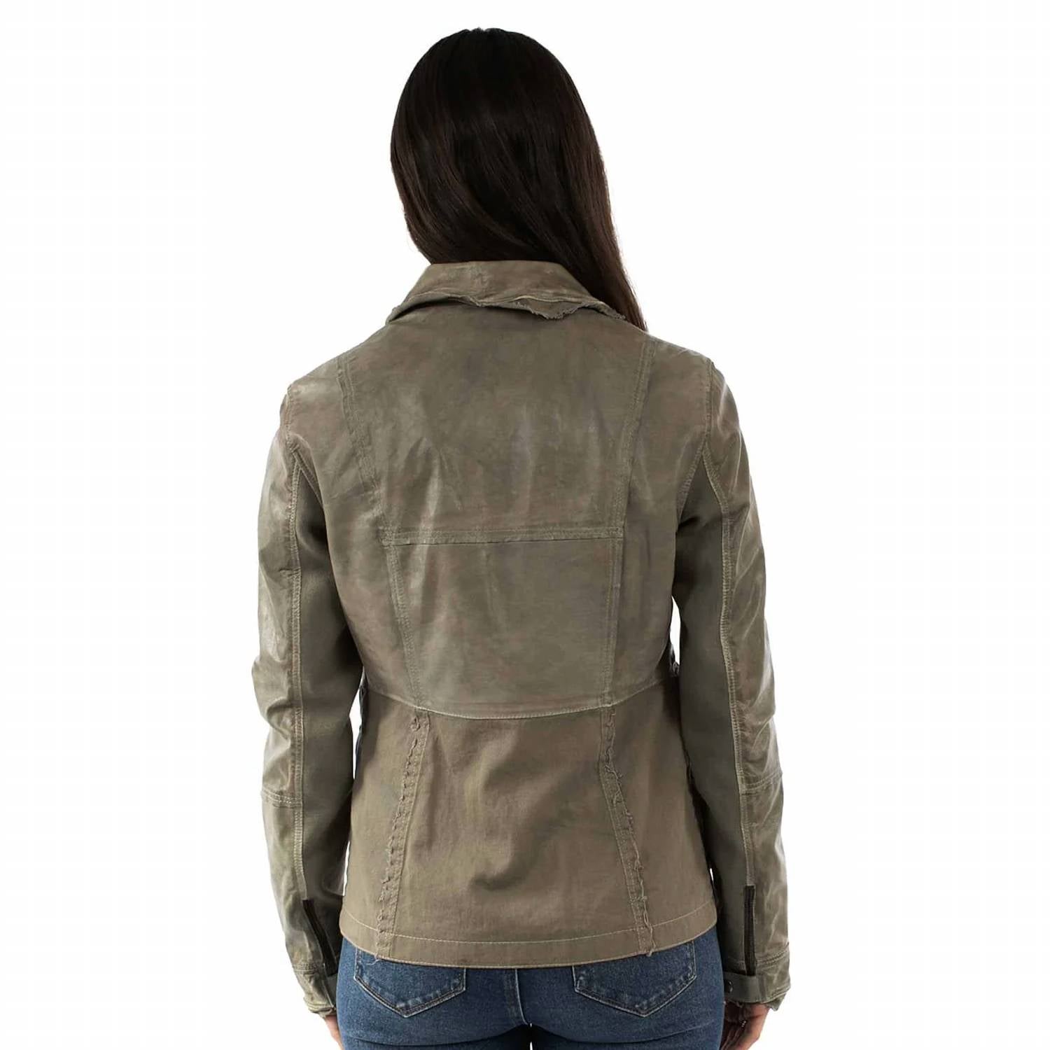 Scully - Canvas Leather Jacket