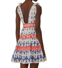 Farm Rio - Graphic Fishes Mini Dress