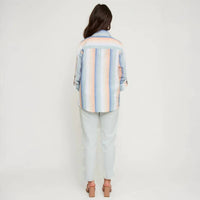 Elsie & Zoey - Wynn Striped Button Up Shirt