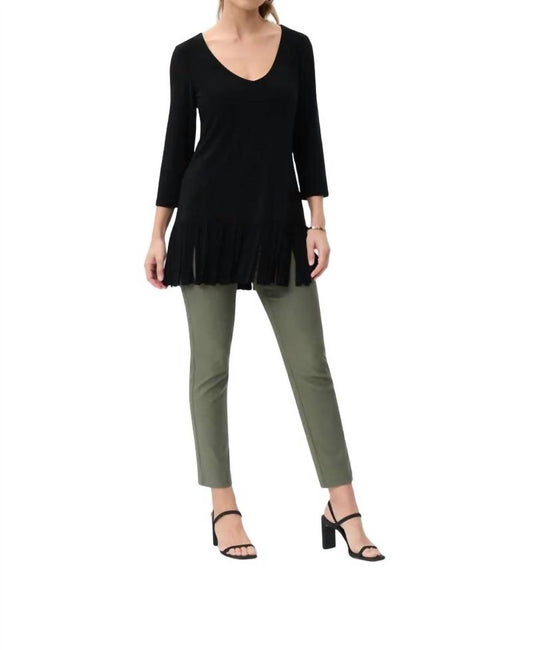 Joseph Ribkoff - Scoop-Neck Tunic Top