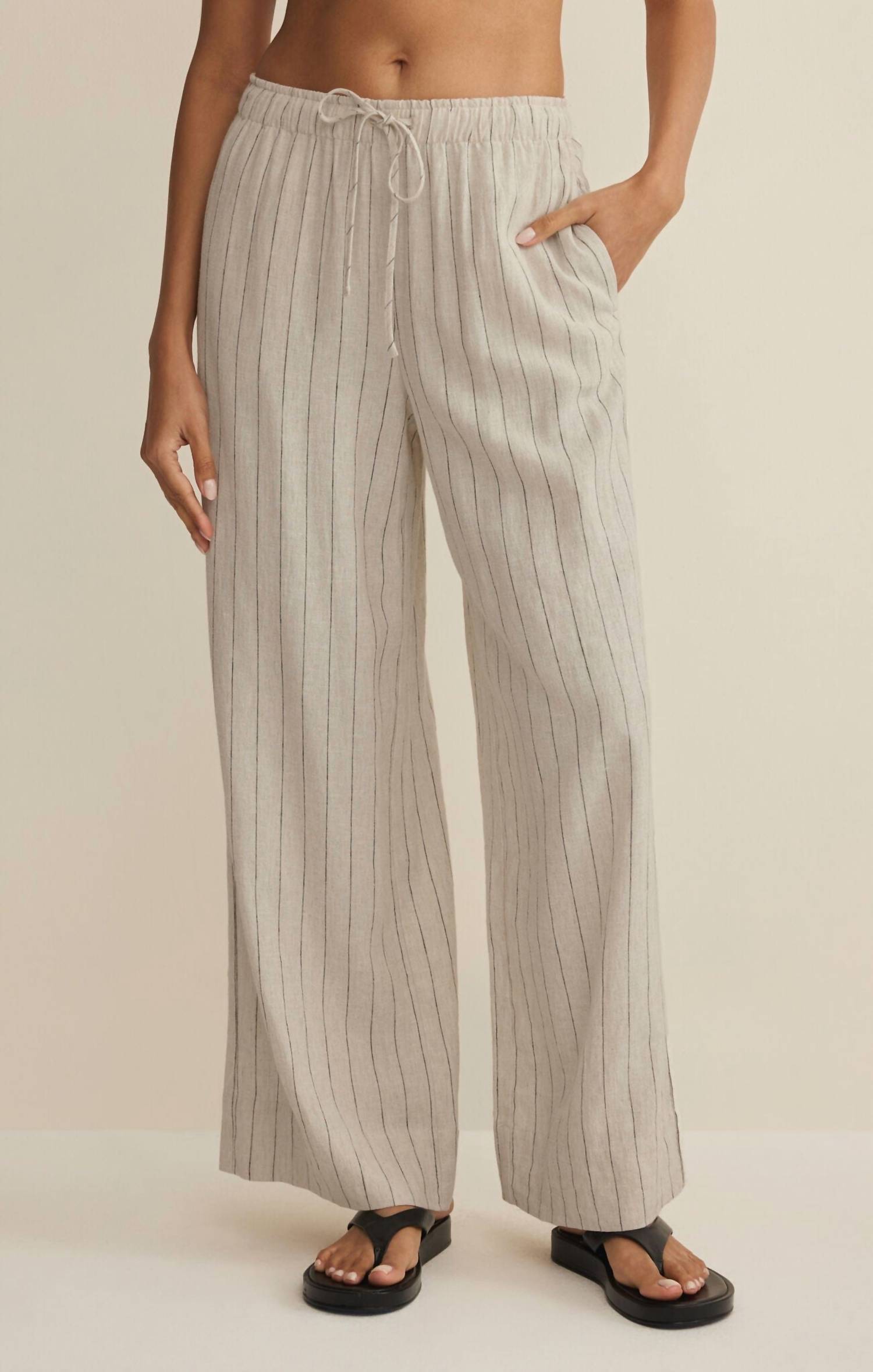 Z Supply - Henri Striped Wide Leg Pants