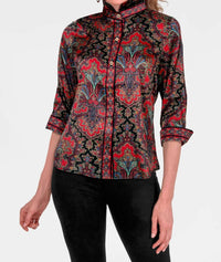 Gretchen Scott - Boyfriend Button Up Blouse