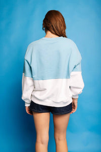 Queen Of Sparkles - Colorblock Seltzer Queen Sweatshirt