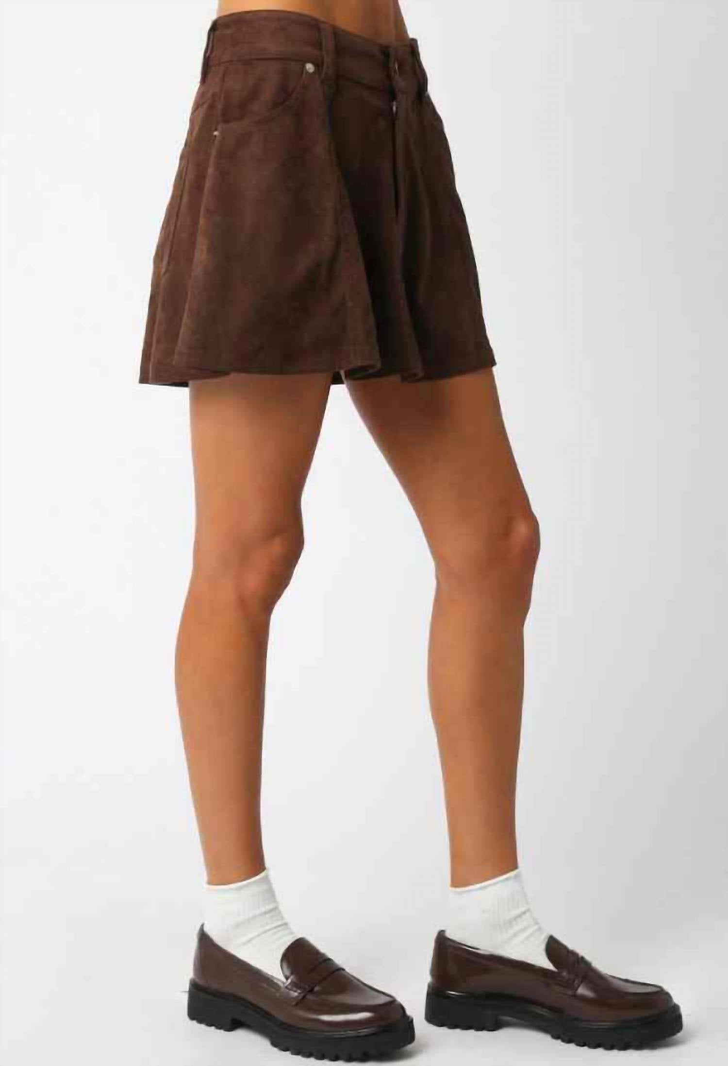 Olivaceous - Selah Mini Skirt
