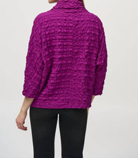 Joseph Ribkoff - Chic Bubble Jacquard Top