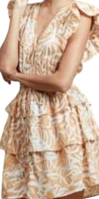 Ro'S Garden - Hunan V-neck Short Dress