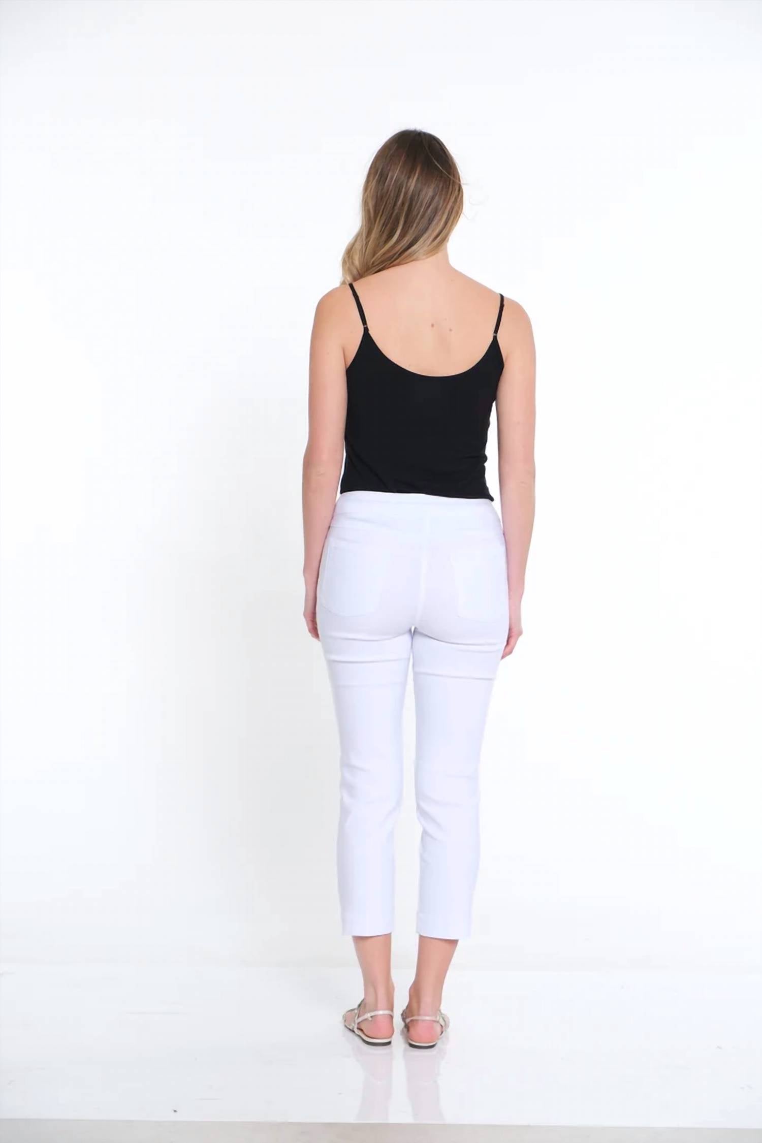 Multiples - Pull On Crop Pants